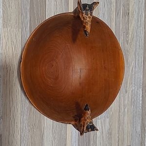 African Hand Carve Giraffe